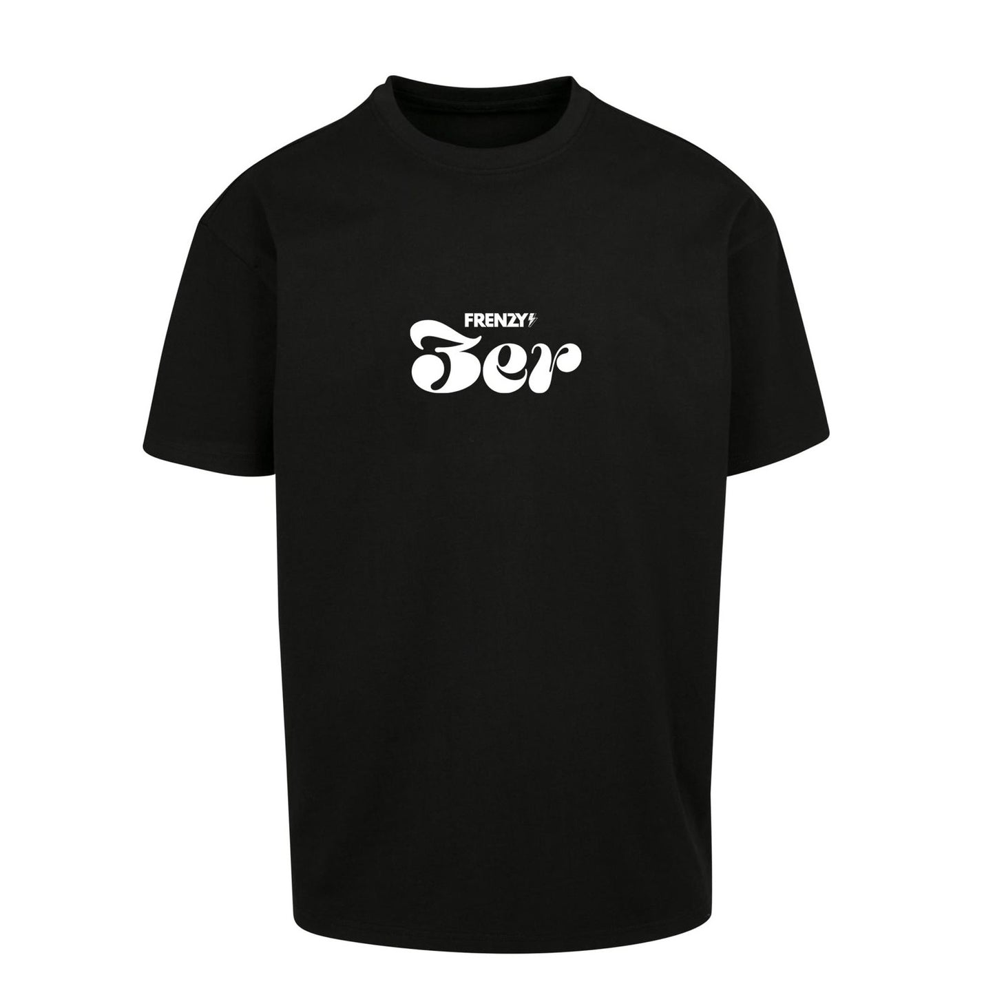 3er Oversized Unisex Shirt Black