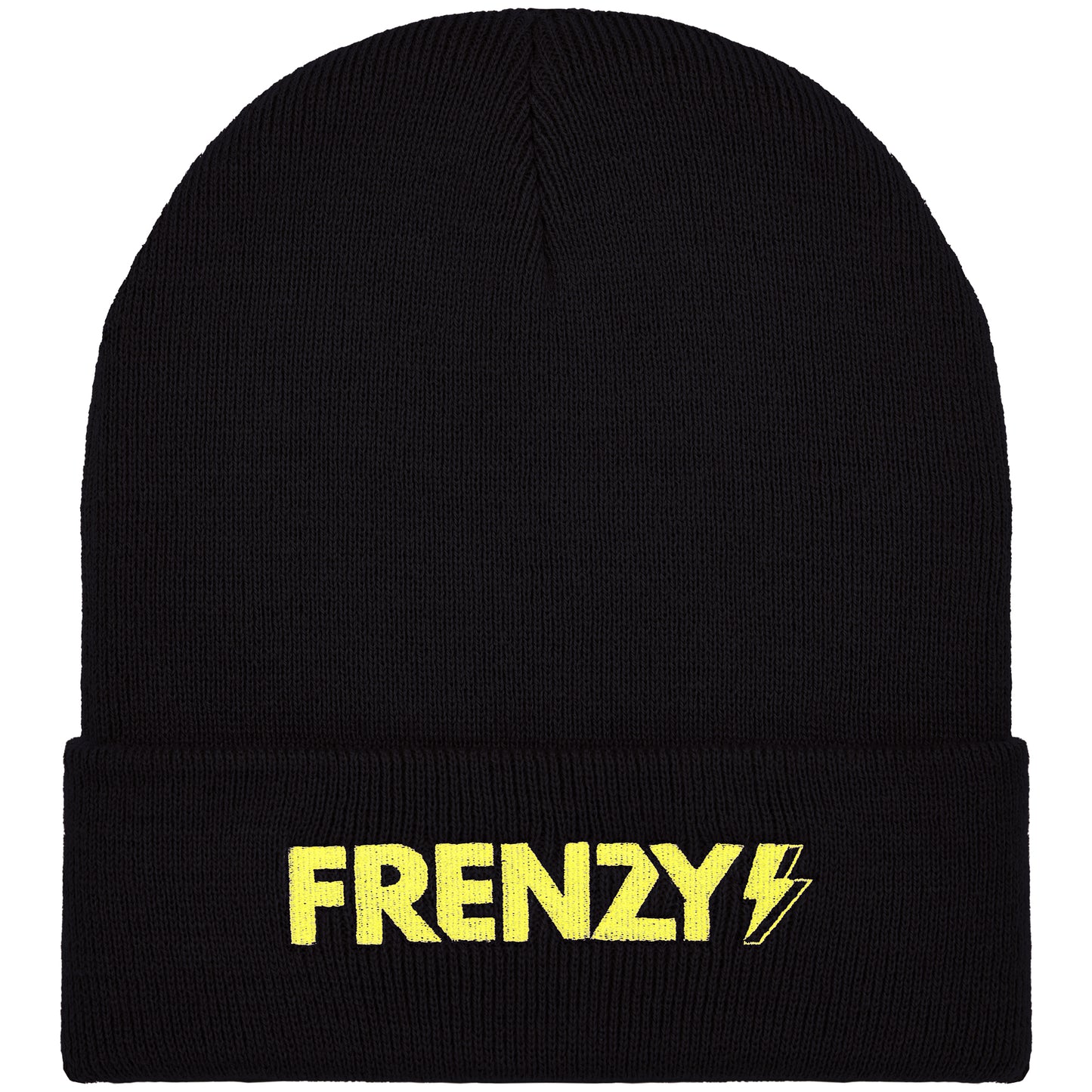 Logo Cuffed Beanie Black/Yellow