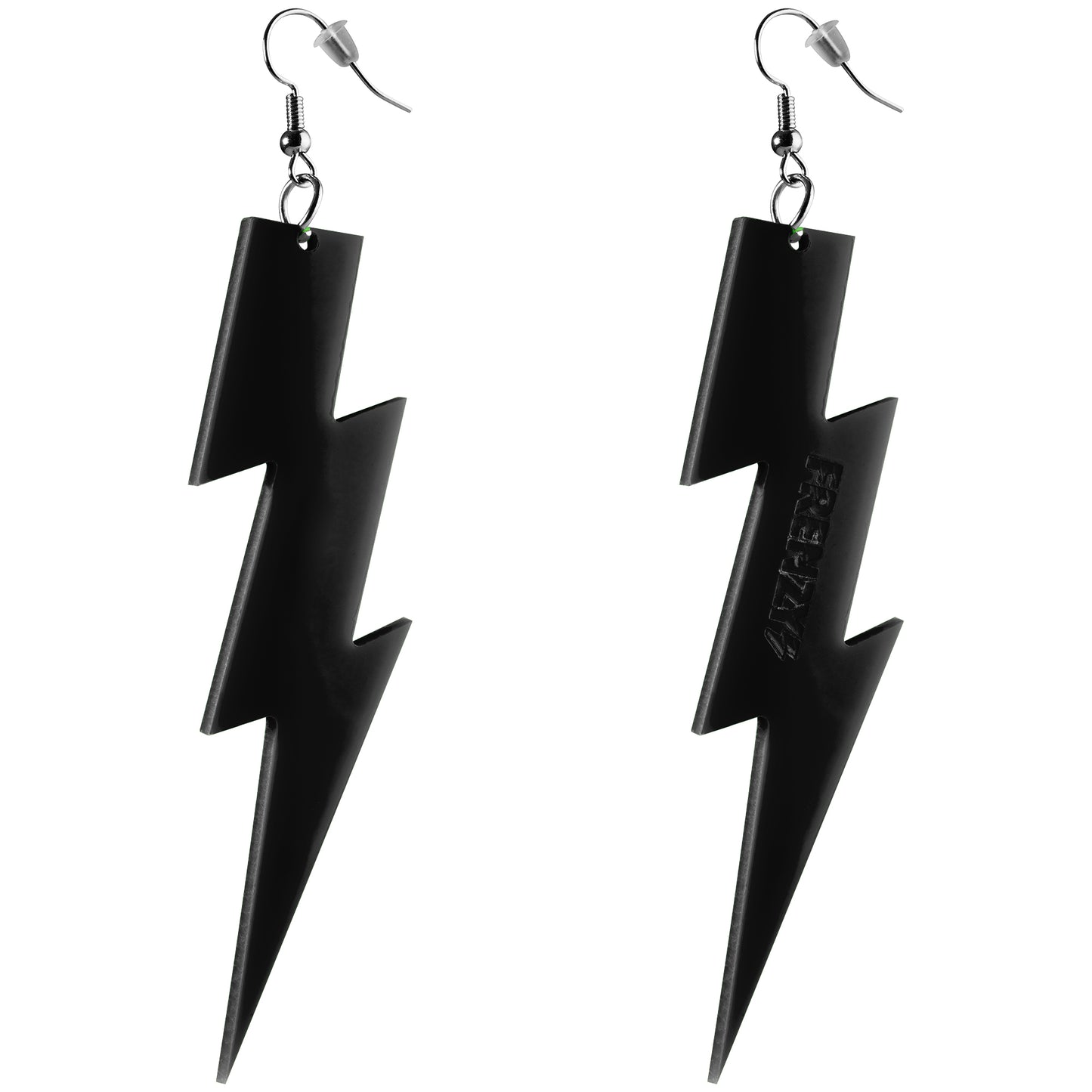 Blitz Ohrringe (Schwarz)