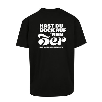 3er Oversized Unisex Shirt Black