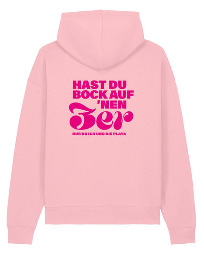 3er Oversized Hoodie in Soft Pink