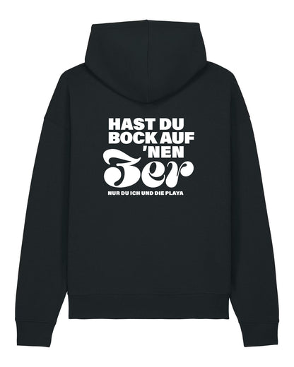 3er Oversized Hoodie Deep Black